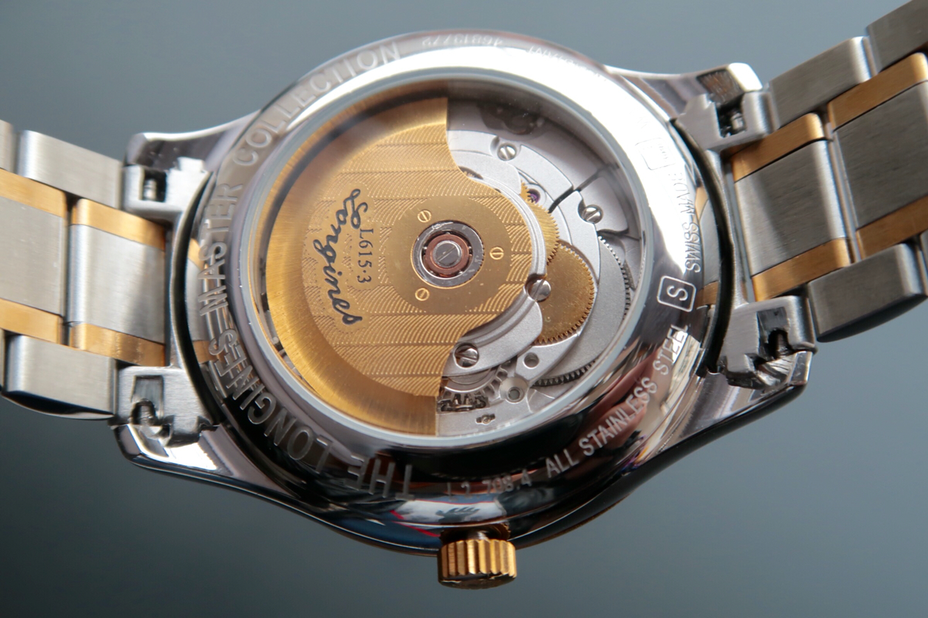 一比一精仿最高版本浪琴名匠L2.708.4.78.3真動能機械男錶￥4380元-高仿浪琴