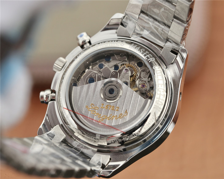 復刻市場最高版本浪琴軍旗L4.803.4繫列 正品開模1:1還原正品 男士腕錶 精鋼錶帶 自動機械機芯￥3880元-高仿浪琴