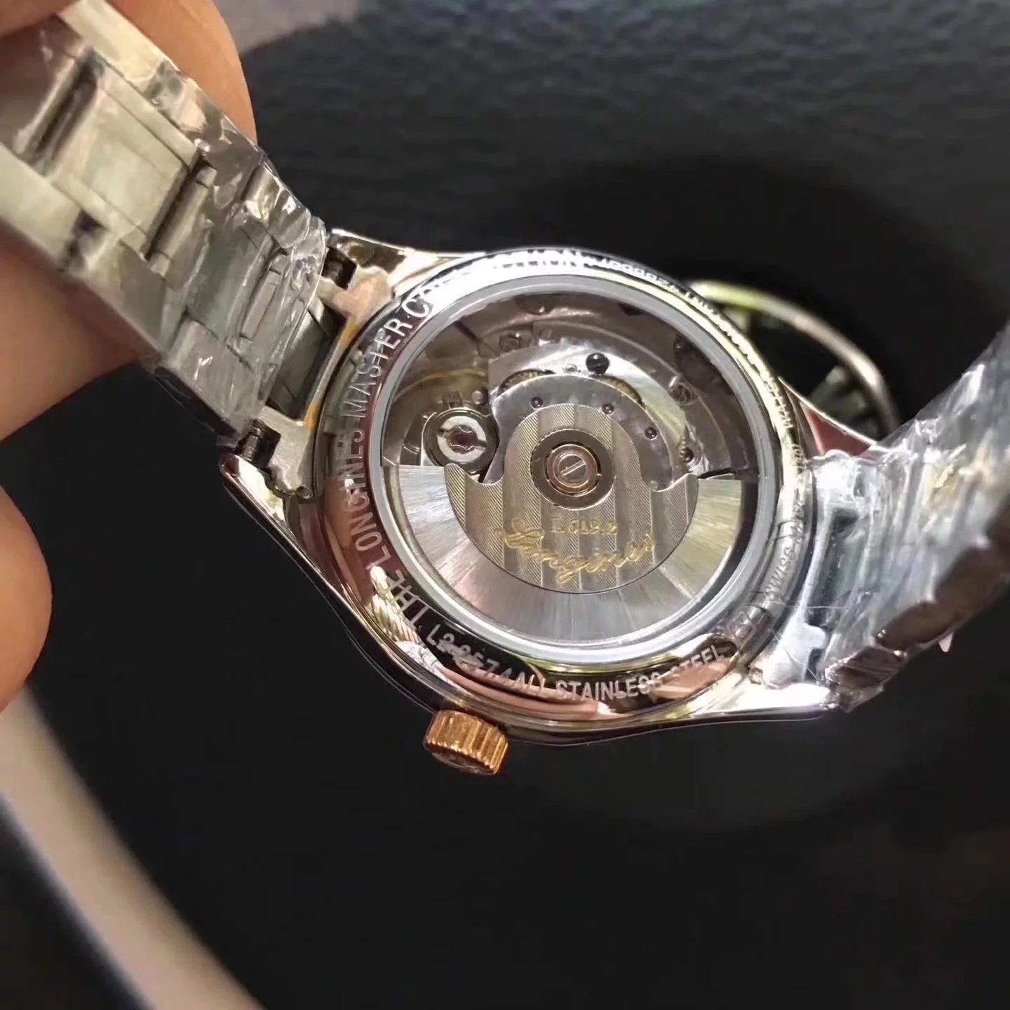 最強市場最高版本一比一復刻浪琴博雅繫列機械情侶錶￥3380元-高仿浪琴