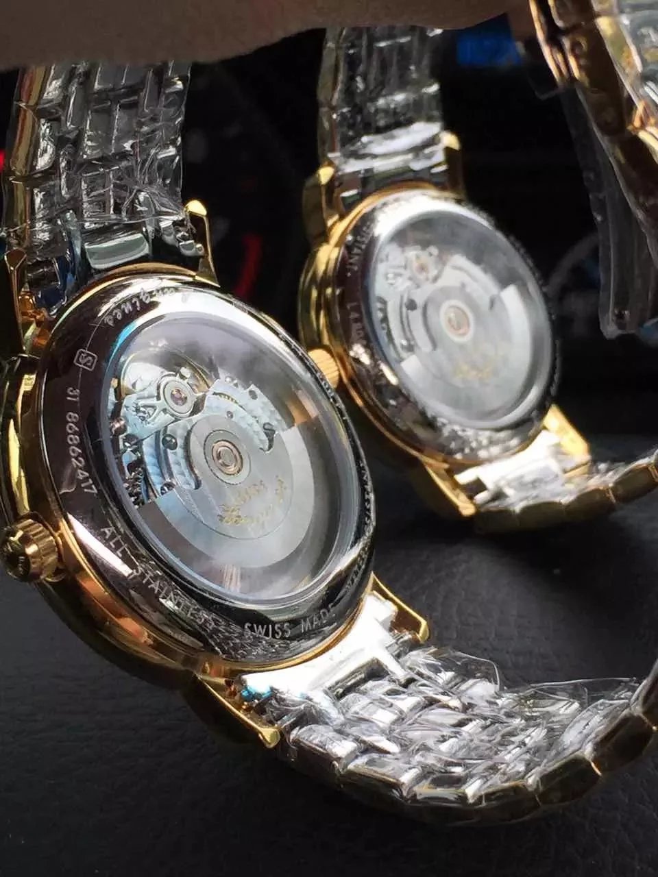 一比一高仿市場最高版本浪琴瑰麗繫列男女機械情侶對錶 （價格單價）￥3980元-高仿浪琴
