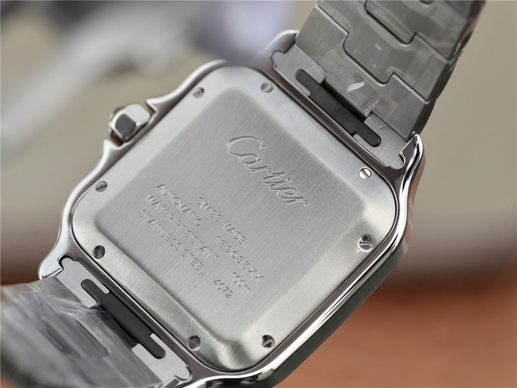 一比一復刻卡地亚BV新款山度士 精鋼錶帶 自動機械機芯 男士腕錶￥3880-高仿卡地亞