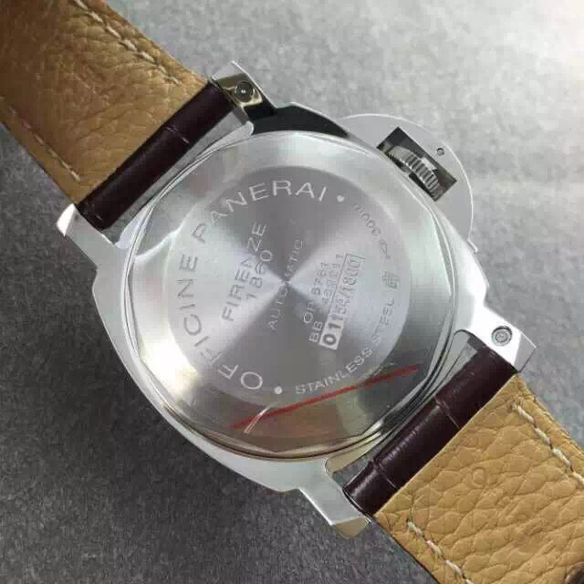 沛納海PAM088 繫列 LUMINOR 牛皮錶帶 ASIA7750全自動機械機芯 男士腕錶￥3980-高仿沛納海