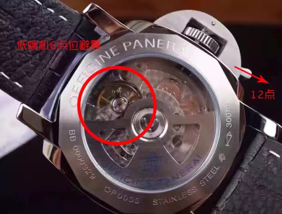 沛納海V2升級版pam00359/PAM359 克隆了原裝全自動p.9000機械機芯 男士手錶￥3980-高仿沛納海