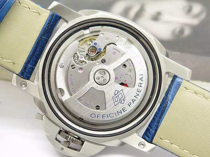 沛納海PAM 437 牛皮錶帶 P9001全自動機械機芯 男士腕錶￥3980-高仿沛納海