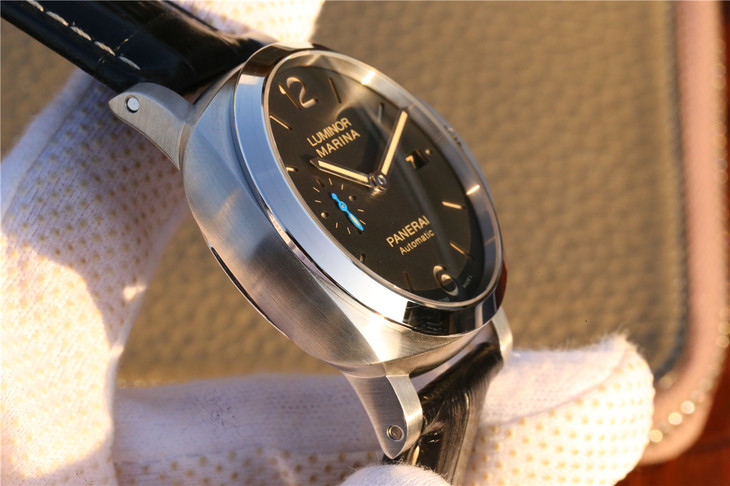 沛納海1392/Pam01392 42MM全新升級 V2版 P9010機芯 皮帶錶 男士腕錶￥3980-高仿沛納海