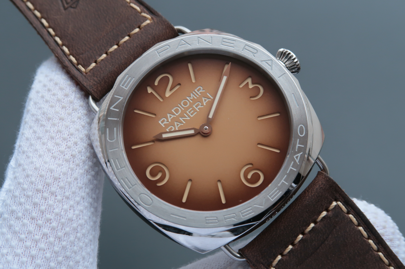 沛納海PAM687/PAM00687 皮帶錶 克隆原裝P.3000手動機械 男士腕錶￥3480-高仿沛納海