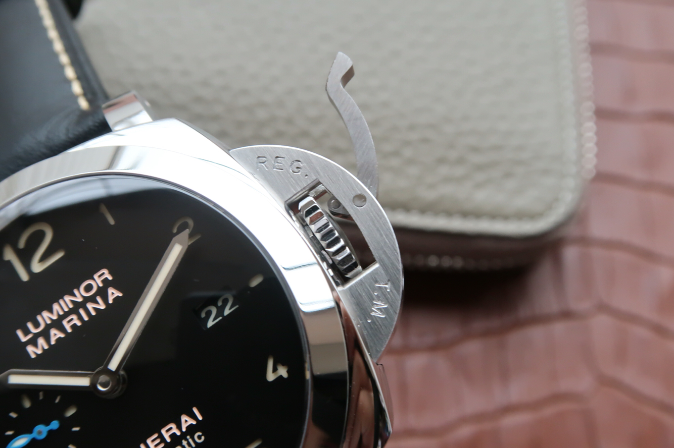 沛納海pam01359終極版本 皮帶錶 P9010自動機械男錶 男士腕錶￥3980-高仿沛納海