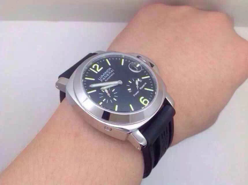 沛納海PAM186 繫列 橡膠錶帶 ASIA7750自動機械 男士腕錶￥4480
