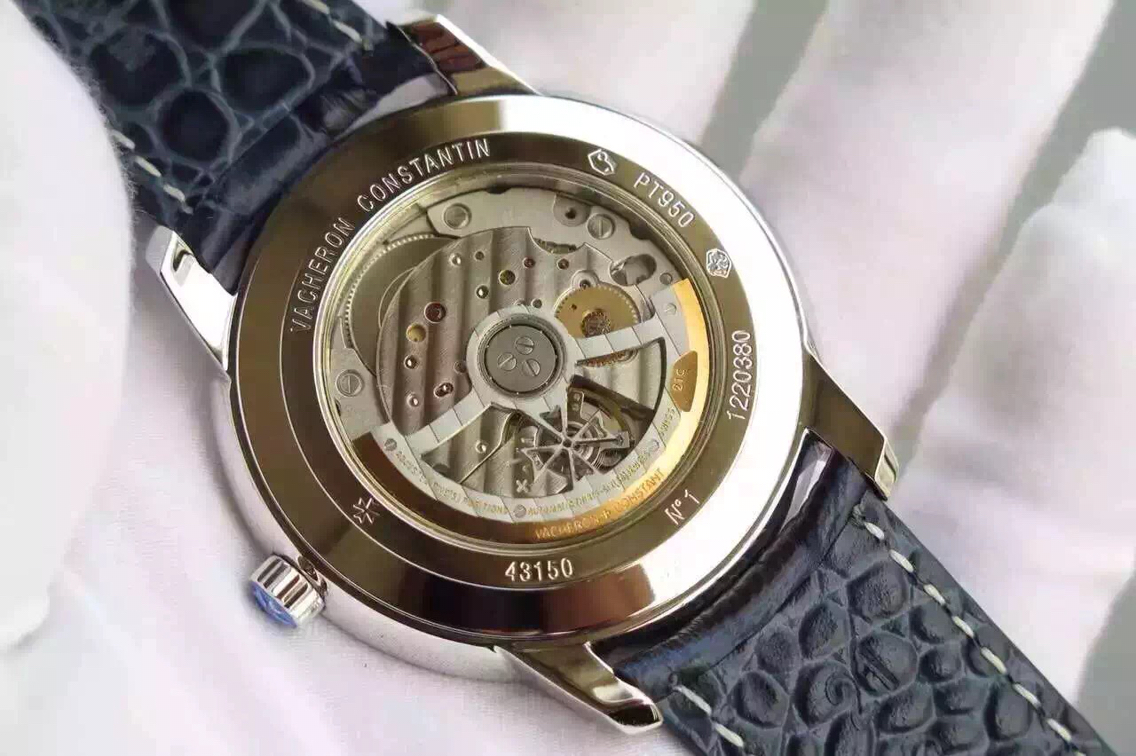 江詩丹頓傳承仿錶 江詩丹頓（Vacheron Constantin)傳承繫列機械男錶￥3480-高仿江詩丹頓