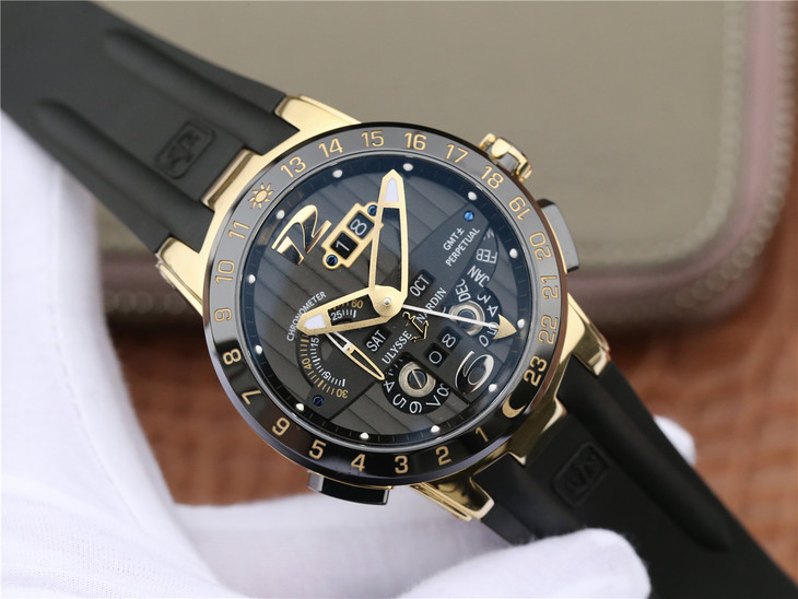 雅典鎏金藍復刻版 TW廠雅典航海世家 El Toro/Black Toro萬年歴腕錶￥3980-高仿雅典