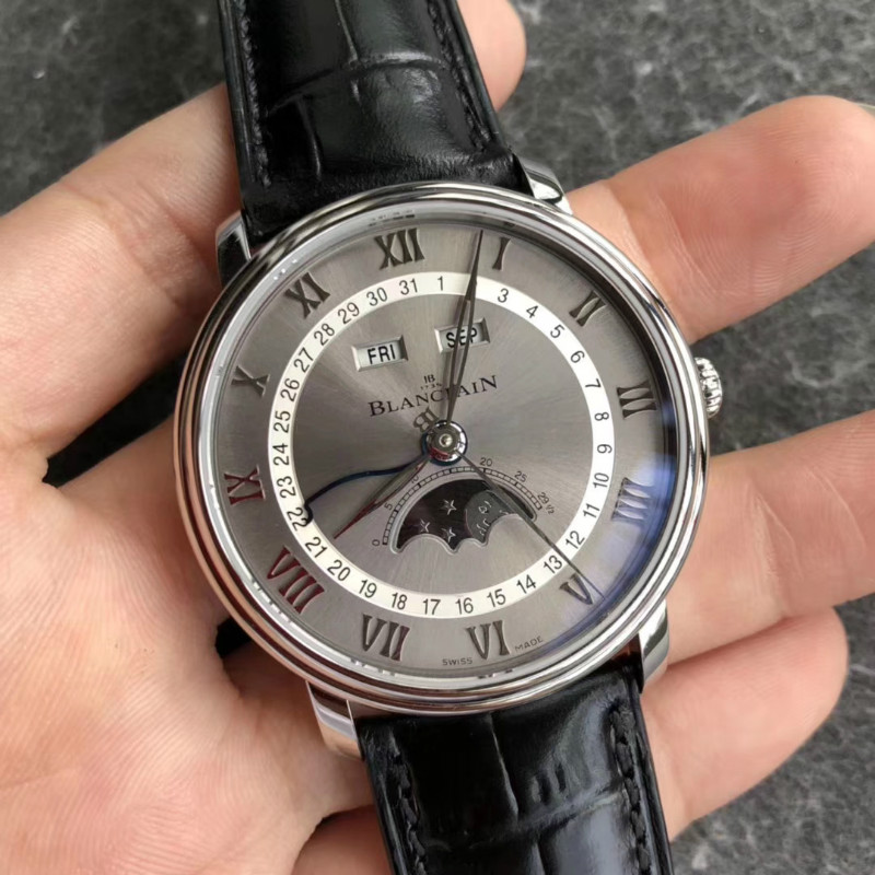 OM廠OM 寶珀villeret 經典6654月相復刻錶全新V3升級版價格： 3480-高仿寶珀